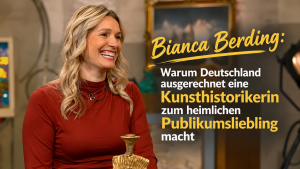Bianca Berding Warum Deutschland ausgerechnet eine Kunsthistorikerin zum heimlichen Publikumsliebling macht